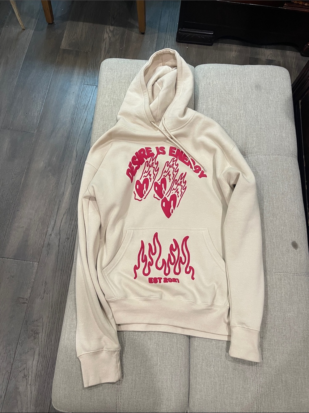 Smart Blanks Reserve Cream Hoodie - Medium